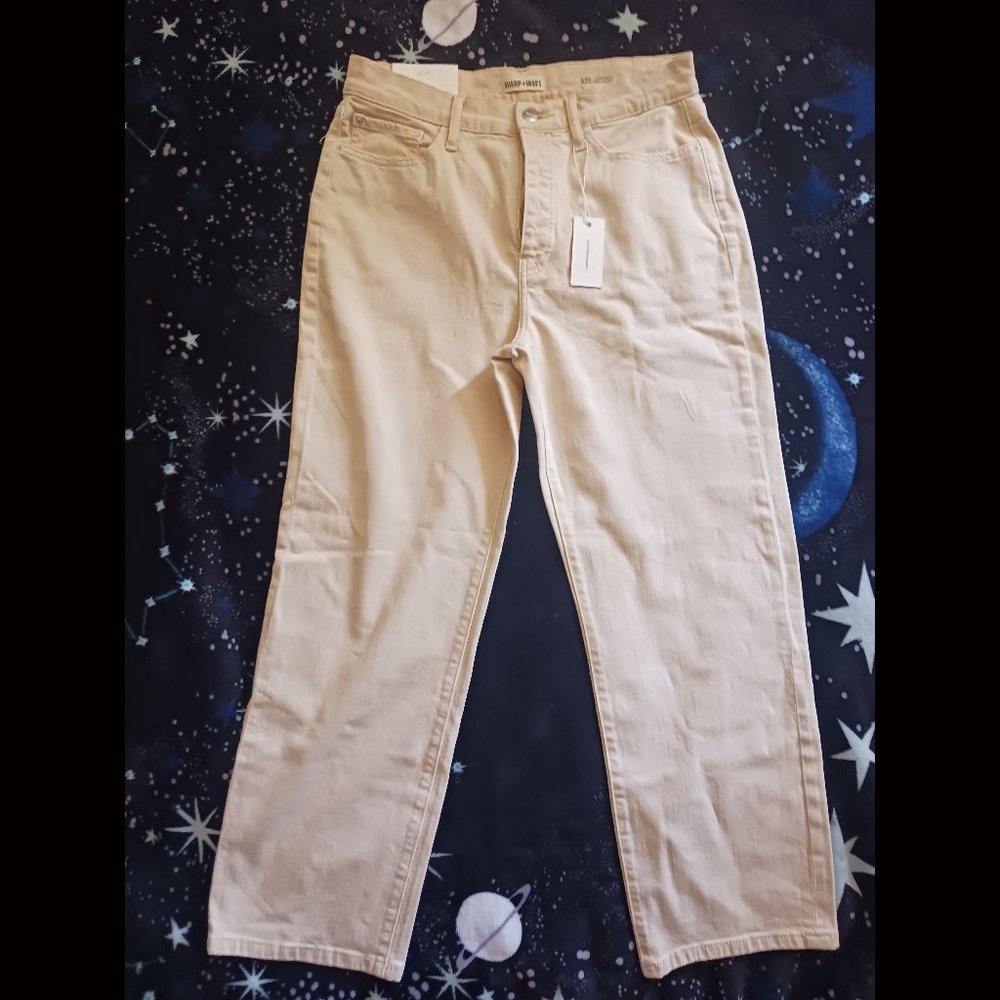 Khaki Aspen Pitkin Crop Straight